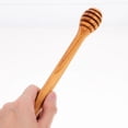 thumbnail image 2 of Wooden Honey Dipper Stick Honey Syrup Dipper Stick Kitchen Honey Dipper for Honey Jar, 2 of 3