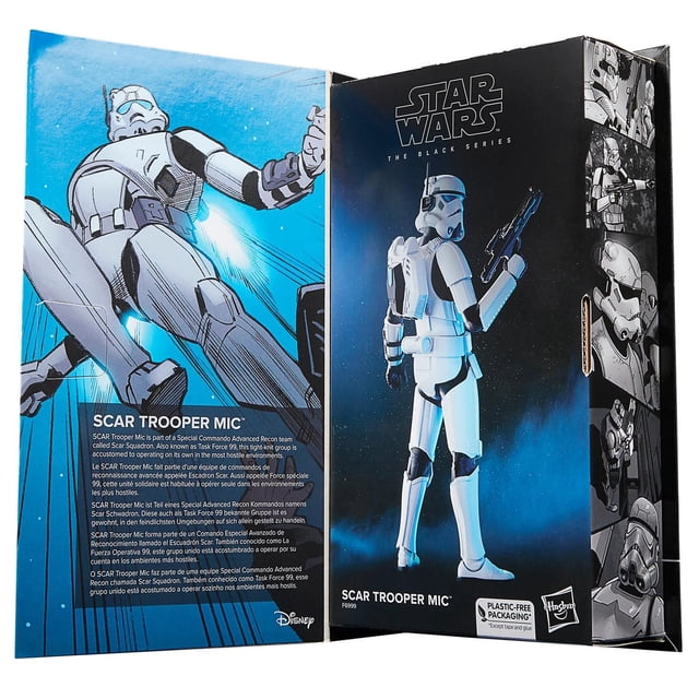 Star Wars The Black Series: Comics - Scar Trooper Mic Preventa Exclusiva