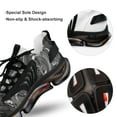 thumbnail image 7 of Paisley Bandana Walking Shoes for Men Woman Lightweight Tennis Fashion Elastic Sports Shoes Cushion Basketball Shoes, 7 of 7