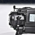 thumbnail image 3 of 1Pcs Headlight Driver Side Black Trim With Bulb New Fit For 14-17 Jeep Cherokee, 3 of 5
