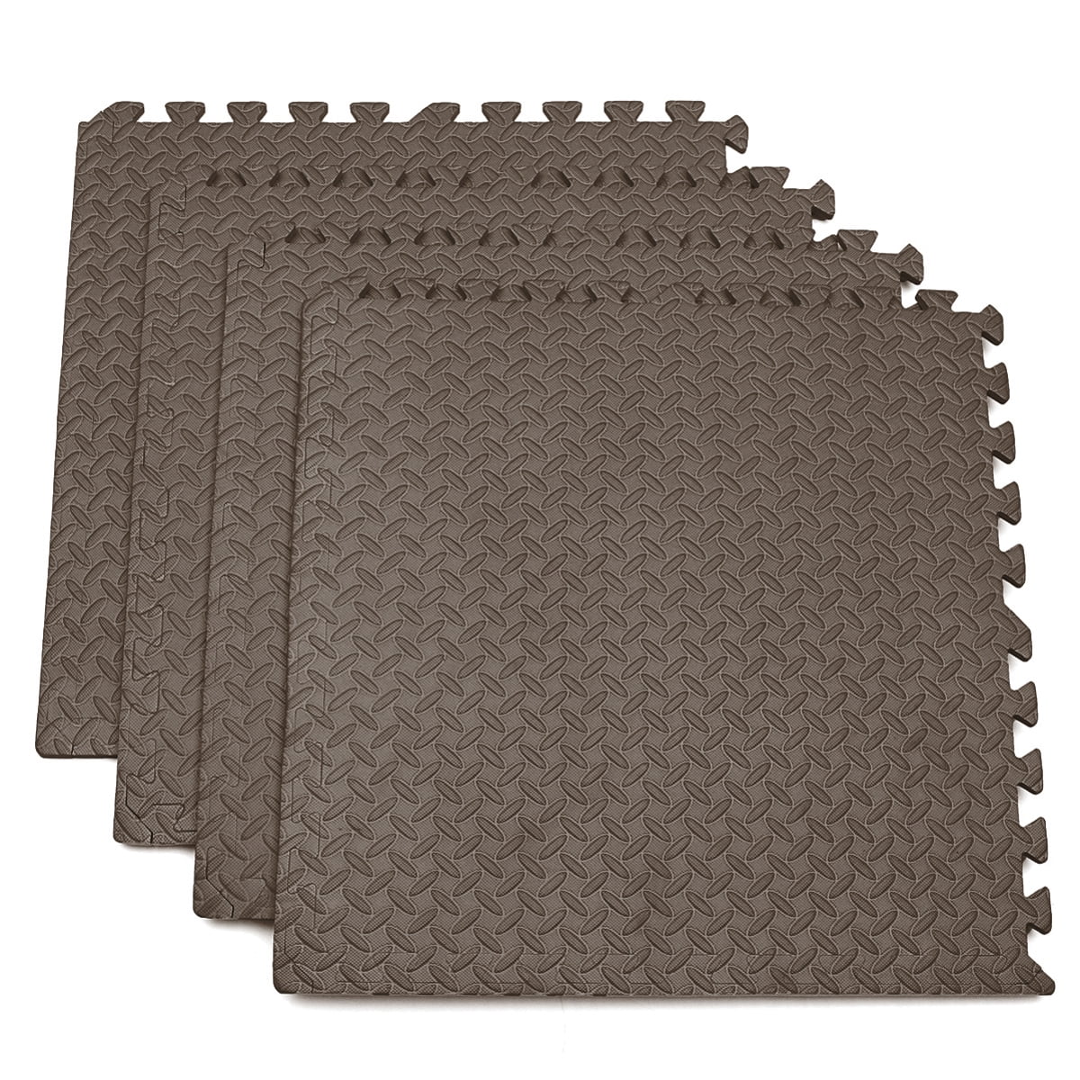 4pcs Eva Foam Exercise Floor Mats Interlocking Puzzle Baby Play Room