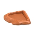 thumbnail image 2 of Bebedero para tortugas, alimento para reptiles, adorno para acuario, decoración de hábitat, agua para tortugas Marrón, 2 of 9