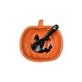 thumbnail image 2 of 10 Strawberry Street Pumpkin & Web Dip Serving Set, Dip Bowl & Spreader, 2 of 8