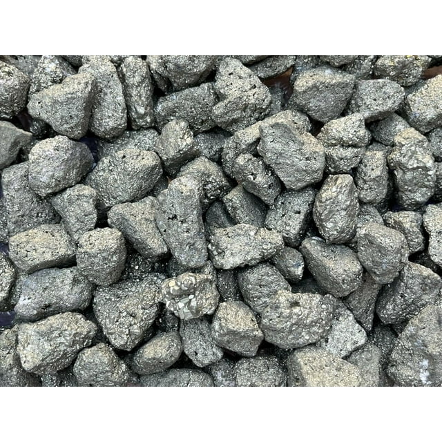 GAF TREASURES Wholesale Raw Pyrite Crystals, Natural Pyrite Stone, Natural Rough Pyrite Crystals, Pyrite Rough, Pyrite Healing Crystals (Pyrite, 0.25 Pound)