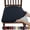Navy Blue, variant on GalaGab Solid Color Printed Universal Chair Cover, Four Season Washable, Simple and Versatile Dining Chair Seat Cushion Cover, 1/4/6 Set Optional