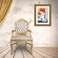 thumbnail image 3 of Cartissi 23x32 Gold Ornate Wood Framed with Double Matting Museum Art Print Titled - Lucca in Color I, 3 of 4