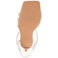 thumbnail image 5 of Journee Womens Coraa Open Toe Mid Stiletto Sandals, 5 of 8