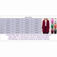 thumbnail image 5 of Aayomet Womens 2023 Cardigan Sweaters Mesh Cardigan Three Quarter Sleeve Mid Length Shawl Coat (Red, XL), 5 of 5