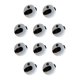 thumbnail image 3 of Soidarity Contador de puntuación de Golf, anotador de profesional, adjunto al guante, accesorios de Golf precisos, equipo de reinicio de Putt, Blanco 10Conjunto, 3 of 6