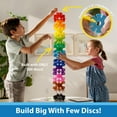 thumbnail image 7 of VIAHART Brain Flakes 500 Piece Interlocking Plastic Disc Set | A Creative and Educational Alternative to Building Blocks | Tested for Children's Safety | A Great STEM Toy for Both Boys and Girls!, 7 of 7