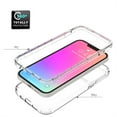 thumbnail image 5 of ELEHOLD for iPhone 15 Plus Clear Case,Gradient Clear Shockproof Flexible Bumper Transparent Non-Yellowing Slim Lightweight 2 in 1 Protective Case for Apple iPhone 15 Plus,Red, 5 of 5