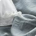 thumbnail image 6 of Bare Home Sandwash Microfiber Duvet Cover & Sham Set, King, Dusty Blue, 3-Pieces, 6 of 7