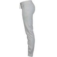 thumbnail image 3 of Skinni Fit Womens Heather Cuffed Slim Sweatpants, 3 of 4
