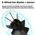 thumbnail image 5 of Multiple Unit Anemometer High Accuracy Measurement Immediate Data Display Wide Ranges Easy to Carry Design for Wind Force Testing, 5 of 8