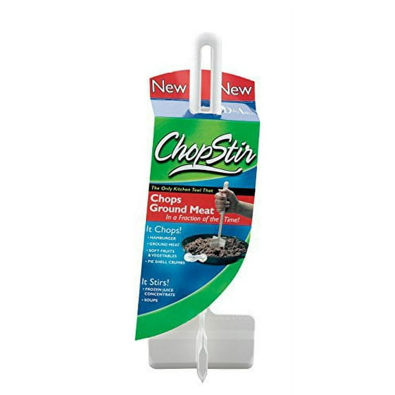 ChopStir White Plastic Food Prep Tool