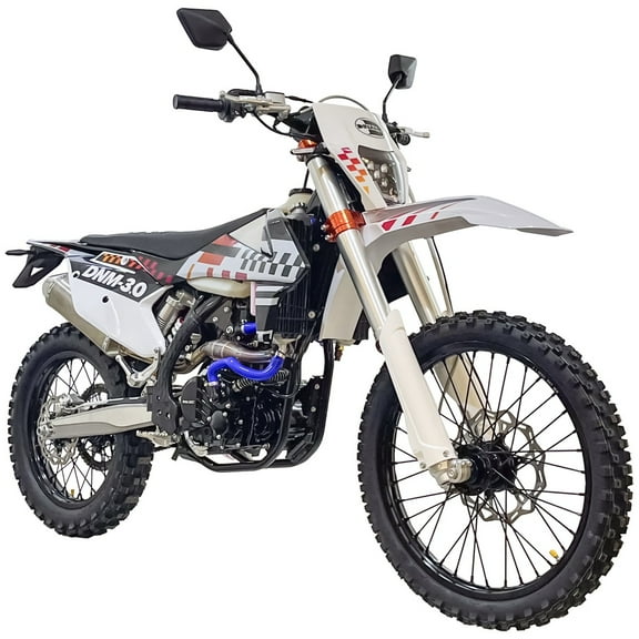 Motocicleta doble proposito DINAMO DNM 3.0 Blanco