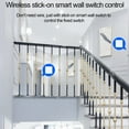 thumbnail image 2 of Smart Light Bulb Socket Living Room Bedroom Hotel Office Remote Control Battery Powered 2.4G Base Controller Intelligent Device 2 Gang Switch, 2 of 7