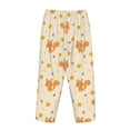 thumbnail image 5 of Goofa Squirrel And Leaves Printed Soft Pajama Pants for Women, Wide Leg Comfy Casual Lounge Yoga Pants-XX-Large, 5 of 9