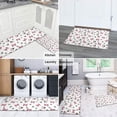 thumbnail image 5 of White Cow Bow Pattern Kitchen Rugs Sets Of 2,Anti Fatigue Kitchen Mat Rugs Non Slip Washable,Decorative Kitchen Floor Mats for Kitchen,Sink,Laundry,17"x30"+17"x47", 5 of 7