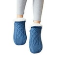 thumbnail image 2 of Tittly Slouch Socks Socks for Women Floor Stockings Plus Thick To Keep Warm Sock Lightweight Cotton Socks Cute Socks Cotton Socks Blue 46-48, 2 of 4