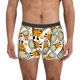 thumbnail image 1 of Balery Giraffes Head Calzoncillos bóxer para hombre, ropa interior de algodón suave y transpirable con cinturilla de nailon-XX-Large, 1 of 5
