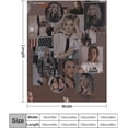 thumbnail image 2 of Pretty Florence Pugh Blanket Super Soft Throw Blanket Silky Flannel Lightweight for Sofa, Bed Blanket All Season Use 30""*40""（76 * 100cm）, 2 of 6
