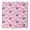 Pink Breast Cancer-1, variant on Pink Breast Cancer Awareness Pattern Square Fitted Tablecloth with Elastic Edge,Square Table Cover,Washable Elastic Table Cover for Home Kitchen Party Decor 34"x34"