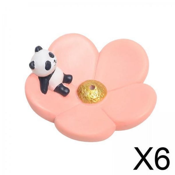 Porta incienso para varitas,Lindo soporte para quemador de varillas de incienso,Bandeja de incienso moderna hecha a mano con dibujos animados para decoración del hogar,Inserto de soporte para