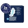 thumbnail image 2 of 2X - Always Ultra Thin Pads For Women, Size 4 Overnight Absorbency, Unscented With Wings, 26 Count, 2 of 3