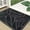 Black, variant on Buganda Waterproof Doormat, Non Slip Absorbent Rubber Door Mat for Outdoor and Indoor, Low Profile Dirt Trapper Front Door Rug, 30"x17",Black