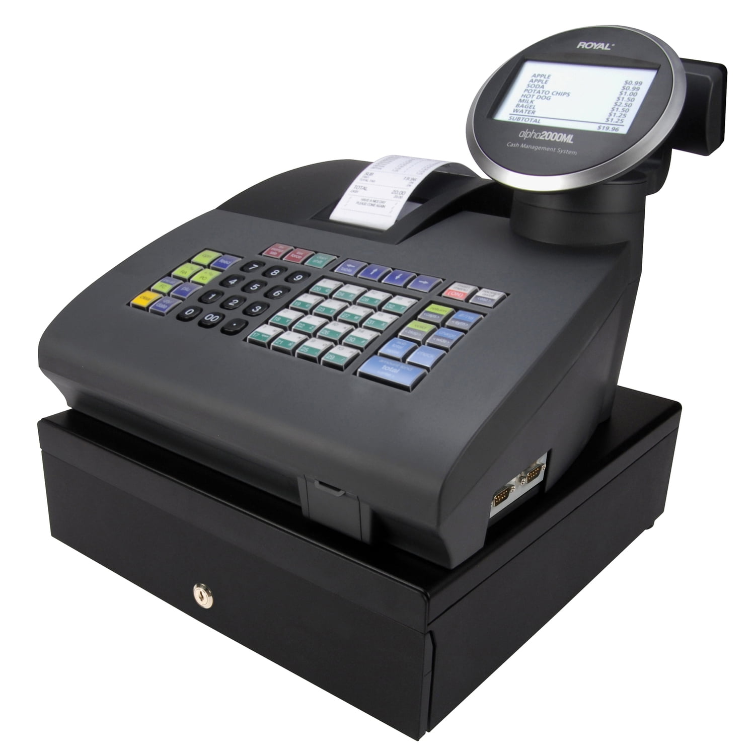 Royal 89396T 2000ML Electronic Cash Register