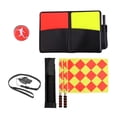 thumbnail image 3 of Kit de árbitro de fútbol, ​​equipo de árbitro, silbato portátil compacto, árbitro de línea de fútbol, ​​rugby, para entrenamiento de baloncesto y, 3 of 8
