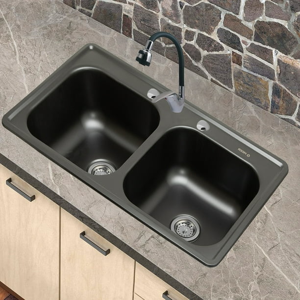 Cuello Flexible Mezcladora Negra Para Cocina Yetka Mezcladora