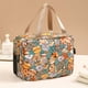 thumbnail image 5 of Neceser de viaje para maquillaje | Estuche portátil para cosméticos con asa oculta, organizador de artículos de tocador multicompartimento de gran capacidad | Cremalleras resistentes para viajes,, 5 of 9