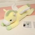 thumbnail image 2 of EclipseJewels Lying Horse Plush Toy - Cute Adorable Sleeping Pony Stuffed Animal Soft Comforting Doll for Kids, Great Birthday Gift,Yellow, 2 of 8
