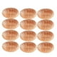 thumbnail image 1 of Paquete de 12 Cestas Ovaladas de Plástico, Cestas de Pan Vacías, Cestas de Almacenamiento de Alimentos A Granel, Cestas de Mimbre de Plástico para Servir en la Cocina, 1 of 5