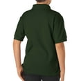 thumbnail image 2 of Ma Croix Kids Pique Polo Shirt Short Sleeve Solid Cotton Regular Fit Uniform, 2 of 6