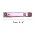 thumbnail image 4 of Unique Bargains 1pc Large Nail Clippers for Toenails and Fingernails 3.15" Length Pink, 4 of 6