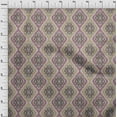 thumbnail image 3 of oneOone Organic Cotton Voile Fabric Argyle Ikat Printed Craft Fabric BTY 42 Inch Wide, 3 of 4