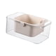 thumbnail image 5 of Bandeja para refrigerios, soporte para maquillaje, contenedor multiusos de doble capa para frutas secas, organizador de almacenamiento de refrigerios, 5 of 7