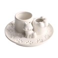 thumbnail image 4 of Porta incienso, decoración del hogar, centros de mesa, adorno de mesa, plato de vela de gato, portavelas de cerámica para sala de estar, casa de té, 4 of 8