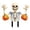 A, variant on Spooky Halloween Lawn Stake Decor, Waterproof Pumpkin Skeleton Sign, Outdoor Yard & Garden Halloween Ornaments