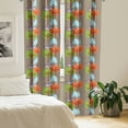 thumbnail image 2 of Ambesonne Mid Century Curtains, Modern Nature Art, Pair of 28"x84", Multicolor, 2 of 5