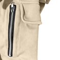 thumbnail image 3 of HappyYEE Men’s Fleece Hoodie Loose Drawstring Hooded Sweatshirt with Pockets Fall Long Sleeve Casual Pullover Tops 3XL, 3 of 6