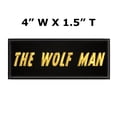 thumbnail image 2 of The Wolf Man Horror Movies 4" W x 1.5" T Iron/Sew On Decorative Patch, 2 of 2