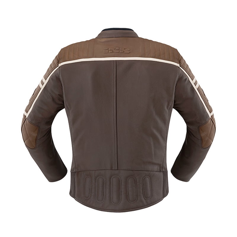 IXS Curtis Jacket, Brown/Dark Brown/Light Sand, Size:48