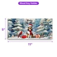 thumbnail image 5 of Merry Christmas Collie Enjoys Woofmas Winter Xmas Holiday Wood Key Holder Collie Dog Lover Gifts Idea Wall-mounted Key Rack Home Decor - 02022, 5 of 5