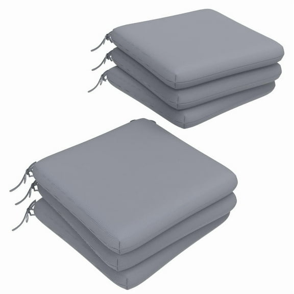 Covers & all Olefin Square Dining Chair Cushions 3" Foam Tear and UV Resistant Outdoor chairs