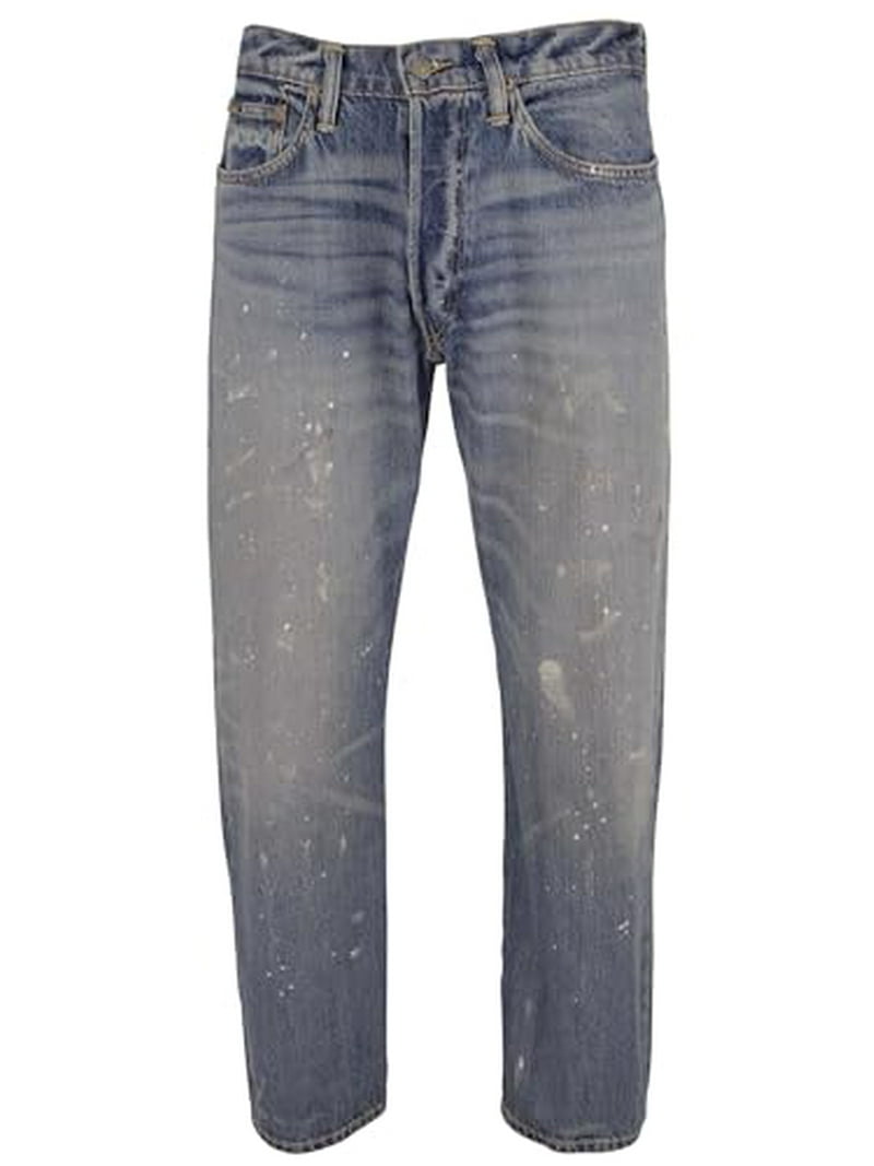 $188 Polo Ralph Lauren Vintage Classic Fit Paint Splatter Jeans