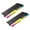 Black, variant on Desktop Memory Heatsink Shell, ARGB Metal Accent, 5V 3Pin Connector Pair, Tower Interior Detail for Builder Setups